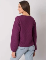 Mikina RV BL 7446.99 tmavě fialová Mikina RV BL 7446.99 tmavě fialová