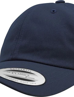 Flexfit 6245CM 6 panelová bavlněná keprová kšiltovka 55.6245 navy