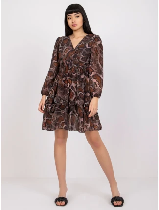 Šaty TW SK BI 0928 6.43 tmavě hnědá