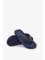 Pánské žabky WRANGLER ZANE FLIPFLOP MEN LOW – tmavě modré
