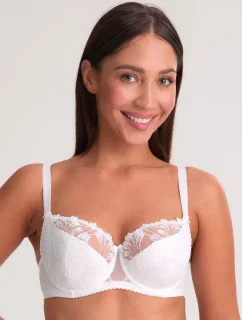 POLOMĚKKÁ PODPRSENKA PARIS 1302 BÍLÁ