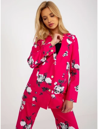 Dámské sako LK MA 508918.18P fuchsiová - FPrice