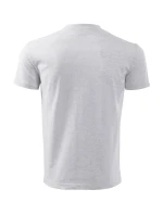 Classic New tričko pánské světle šedý melír Classic New tričko pánské světle šedý melír