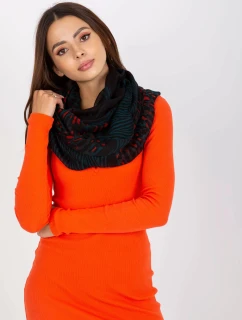 Dámský šátek AT KM S 6221 Tmavě modrá vzor - FPrice