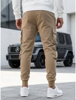 FashionStreet béžové pánské bojové kalhoty UX4166