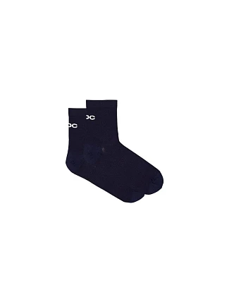 Cyklistické ponožky POC Cadence Road Short Socks, tmavě modré