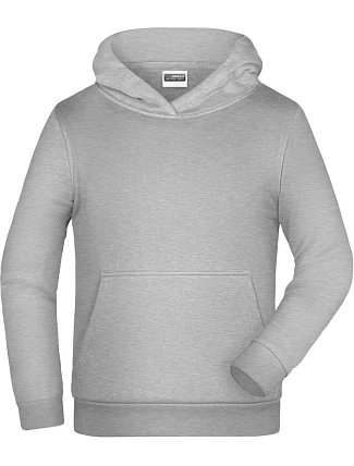 Daiber JN 796K Dětská mikina s kapucí 02.796K grey heather Daiber JN 796K Dětská mikina s kapucí 02.796K grey heather