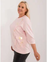 Halenka RV BZ 9540.23X světle růžová Halenka RV BZ 9540.23X světle růžová