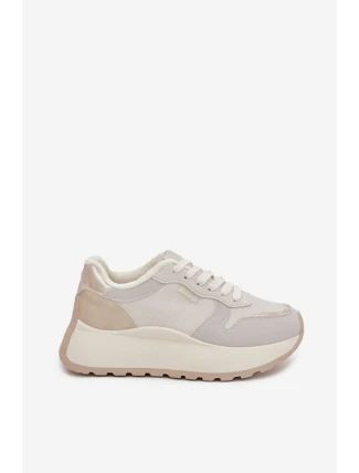 Dámské kožené tenisky Big Star HI-POLY SYSTEM – bílé