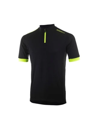 Rogelli dětské tričko CORE black-fl 128-140