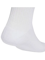Ponožky adidas Linear Crew Cushioned 3 páry bílé KD1717