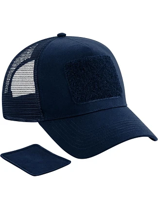 Beechfield B 641 5 panelová kšiltovka "Removable Patch Trucker" 53.0641 french navy Beechfield B 641 5 panelová kšiltovka "Removable Patch Trucker" 53.0641 french navy