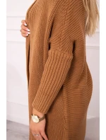Svetr s netopýřími rukávy velbloudí