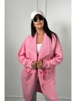 Kapska s kapsami světle růžová