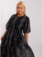 LK SK 509344 šaty.37 černá