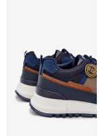 Pánské sportovní tenisky Big Star HI-POLY SYSTEM – tmavě modré