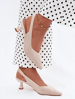 Sandály na podpatku model 229277 Step in style