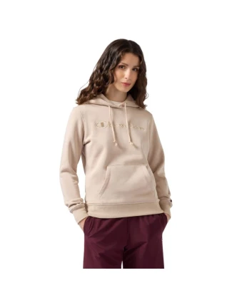 Dámská mikina s kapucí Champion beige 118379 MS099