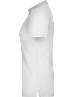 Daiber JN 709 Dámské elastické piqué polo 02.0709 grey heather Daiber JN 709 Dámské elastické piqué polo 02.0709 grey heather