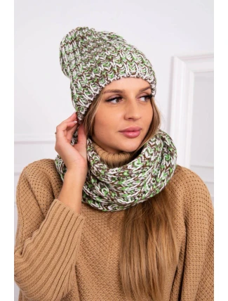 Dámská souprava Flawia K269 green+brown Dámská souprava Flawia K269 green+brown