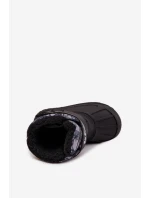 Dětské sněhule Lee Cooper – černé Dětské sněhule Lee Cooper – černé