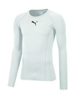 Pánské termo tričko LIGA Baselayer LS 655920-04 Bílá - Puma