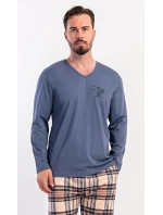 Pánské pyžamo dlouhé Paul Pánské pyžamo dlouhé Paul