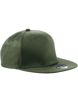 Beechfield B 610 5 panelová Snapback kšiltovka 53.0610 olive green