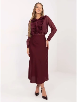 Košile IT KS 28990.05P bordó