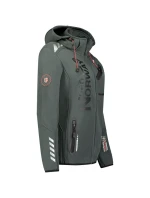 Softshellová bunda Geographical Norway (WU8088F/GN D.GREY/BLACK)