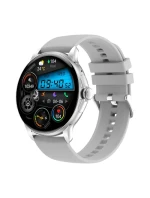 Dámské chytré hodinky Rubicon RNCF35 SILVER Náramek + řemínek Dámské chytré hodinky Rubicon RNCF35 SILVER Náramek + řemínek