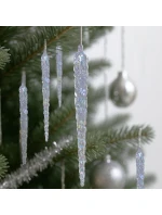 RAMPOUCHY - DUHOVÁ ZÁVĚSNÁ DEKORACE 22 CM 4 KS