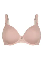 Selma podprsenka s kosticí košíčky se spacer-výztuží 5637 rosewood - RosaFaia