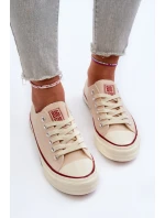 Nízké dámské tenisky Big Star NN274272 béžové