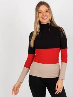 Halenka RV BZ 8465 1.86P černo-červená