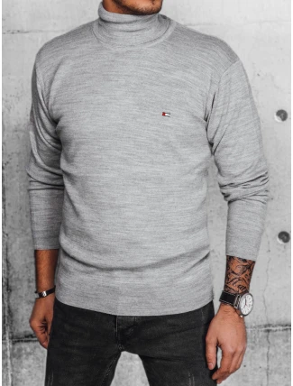 Pánský šedý svetr FashionStreet WX2171