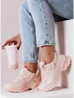 Dámské tenisky na silnější podrážce SOFTLACE růžové FashionStreet ZY0656 Dámské tenisky na silnější podrážce SOFTLACE růžové FashionStreet ZY0656
