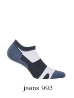 Pánské kotníkové ponožky Wola Sportive W91.1N3 Ag+ vzor