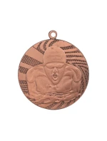 Bronzová medaile - plavání - ocelová medaile