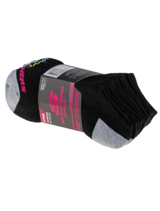 Skechers 6ks ponožek No Show S108264-BLK