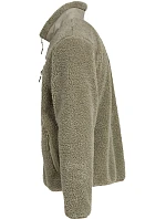 Build your Brand BY 406 Unisex fleecová bunda "Bonded Sherpa" 56.0406 pale olive Build your Brand BY 406 Unisex fleecová bunda "Bonded Sherpa" 56.0406 pale olive
