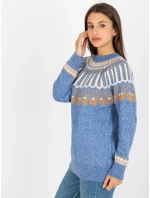 Svetr LC SW 0342.06X modrá