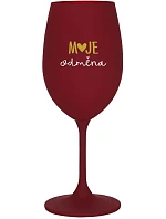 MOJE ODMĚNA - bordo sklenice na víno 350 ml