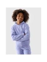 Dívčí mikina s kapucí 4F Junior 4FJWMM00TSWSF1315-32S