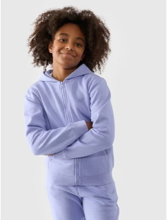 Dívčí mikina s kapucí 4F Junior 4FJWMM00TSWSF1315-32S