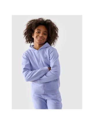 Dívčí mikina s kapucí 4F Junior 4FJWMM00TSWSF1315-32S