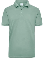 Daiber JN 801 Pánské pracovní piqué polo z těžké bavlny 02.0801 foggy green Daiber JN 801 Pánské pracovní piqué polo z těžké bavlny 02.0801 foggy green