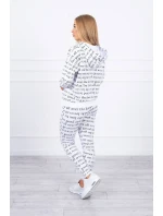 Sada s potiskem bílá Sada s potiskem bílá