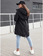 Dámská přechodná bunda parka URBANJOY černá FashionStreet TY4385