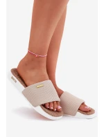 Dámské Pantofle Big Star RR274A102 Béžové